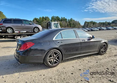 2016 Mercedes-Benz S 550 4Matic из США, поврежденный, VIN WDDUG8FB7GA216278